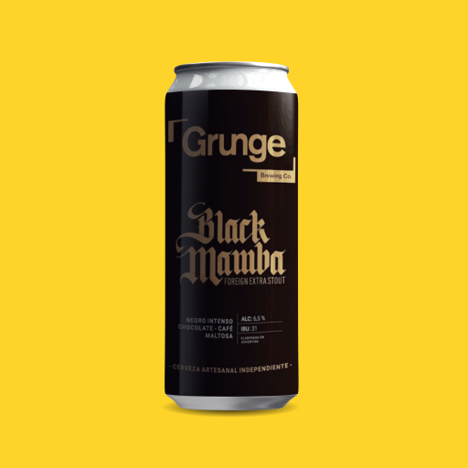 Grunge Black Mamba Foreign Extra Stout